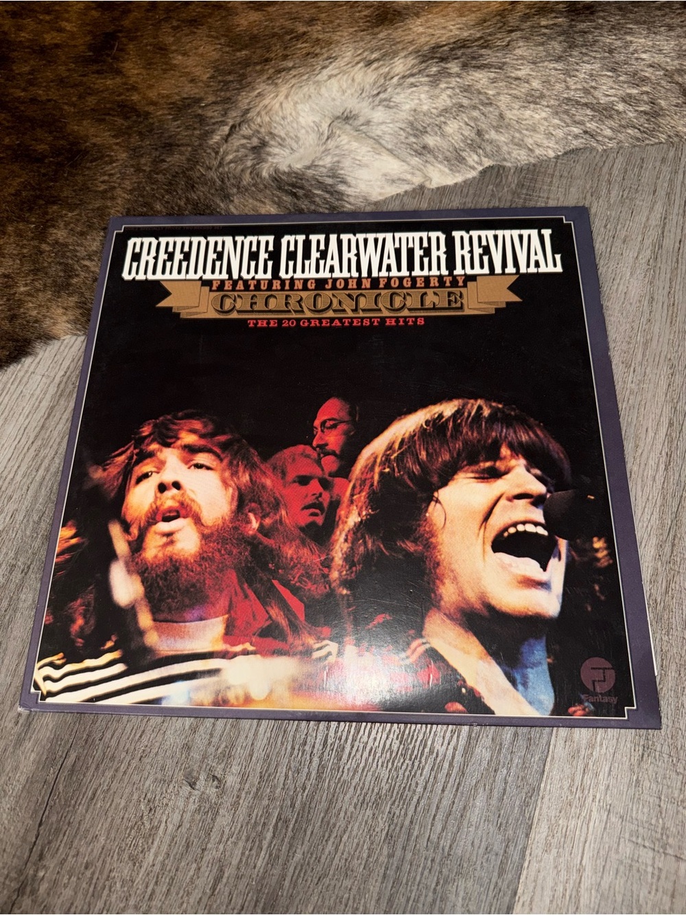 Creedence Clearwater Revival Chronicle 20 Greatest Hits 2 LP Vinyl Fantasy CCR